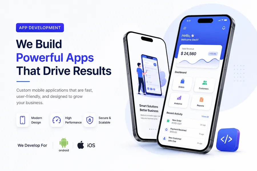 App development services showcase