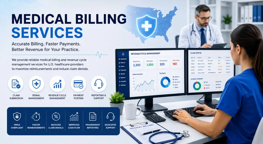Medical billing services and revenue cycle management for healthcare providers